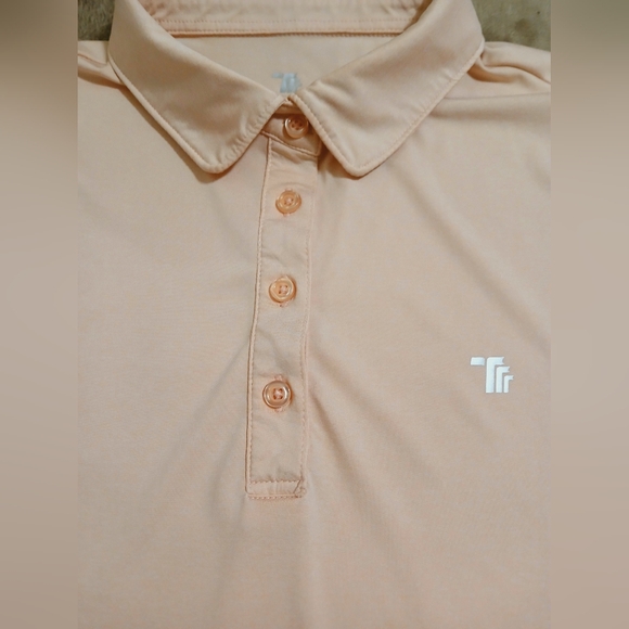 TBMPOY Golf Polo • Size M • Peach - Picture 5 of 8